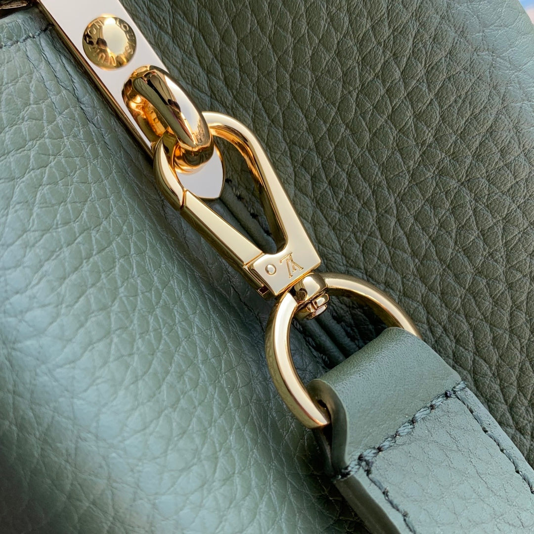 LV 2025 Capucine Bag Green Green