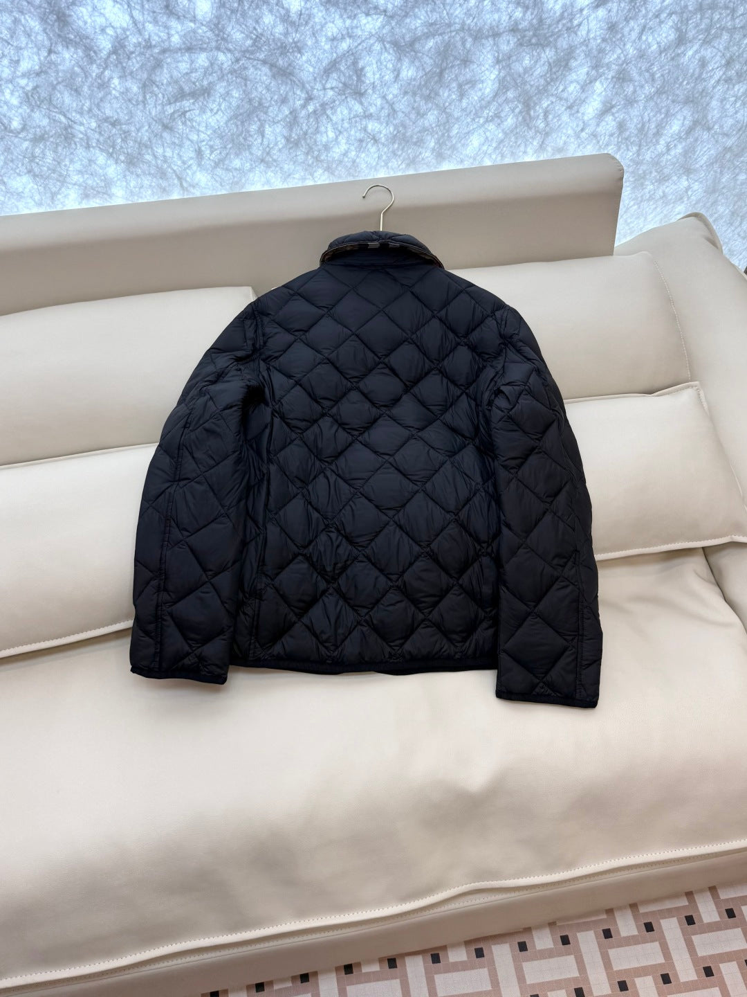 Burberry 25 Jacket Black Nylon Cotton