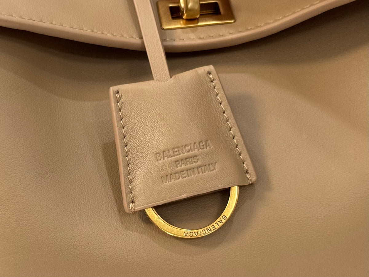 Balenciaga Mini Bag 22 Rich Brown Calfskin Gold Hardware