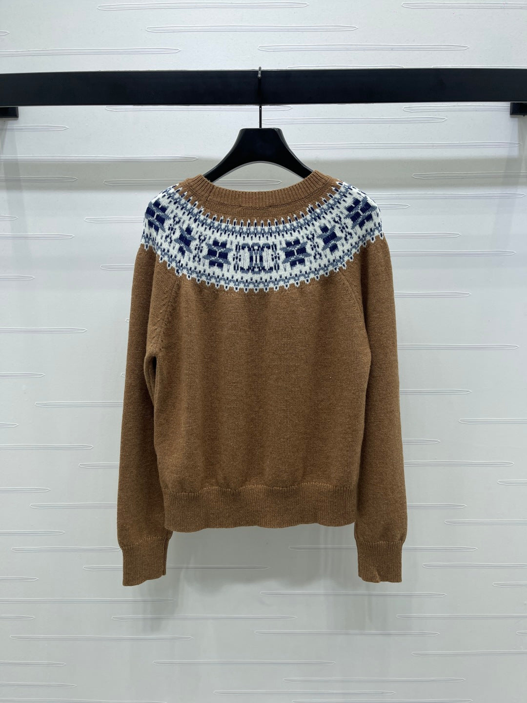 Celine 25 Patterned Sweater Cashmere 295598
