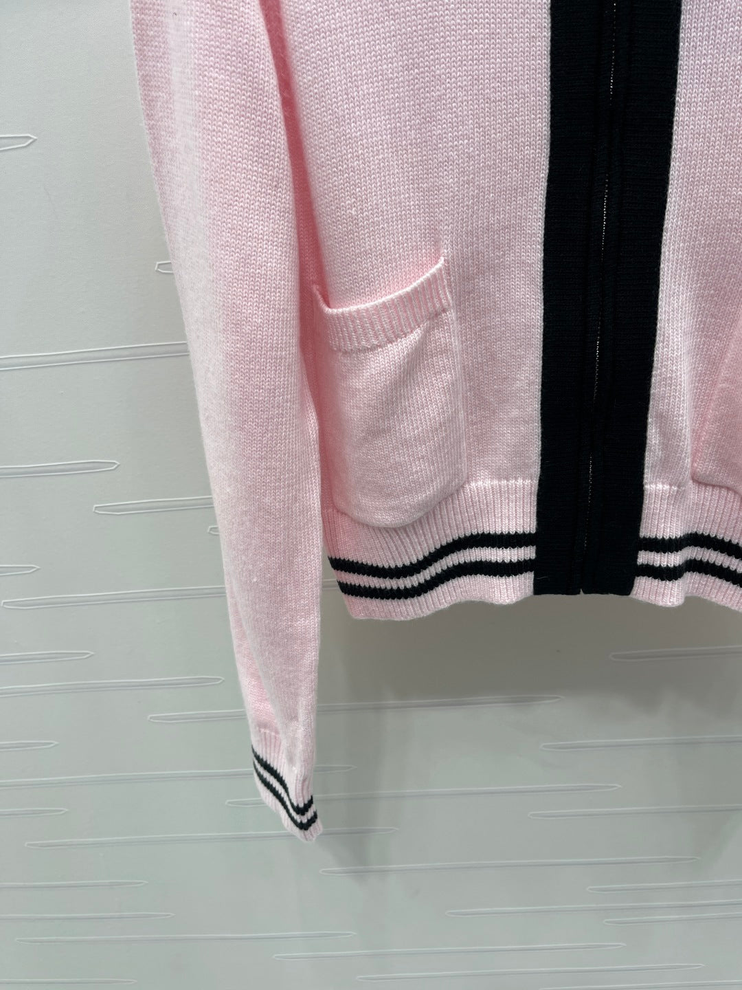 CD 25 Cardigan Two-tone Wool and Cashmere