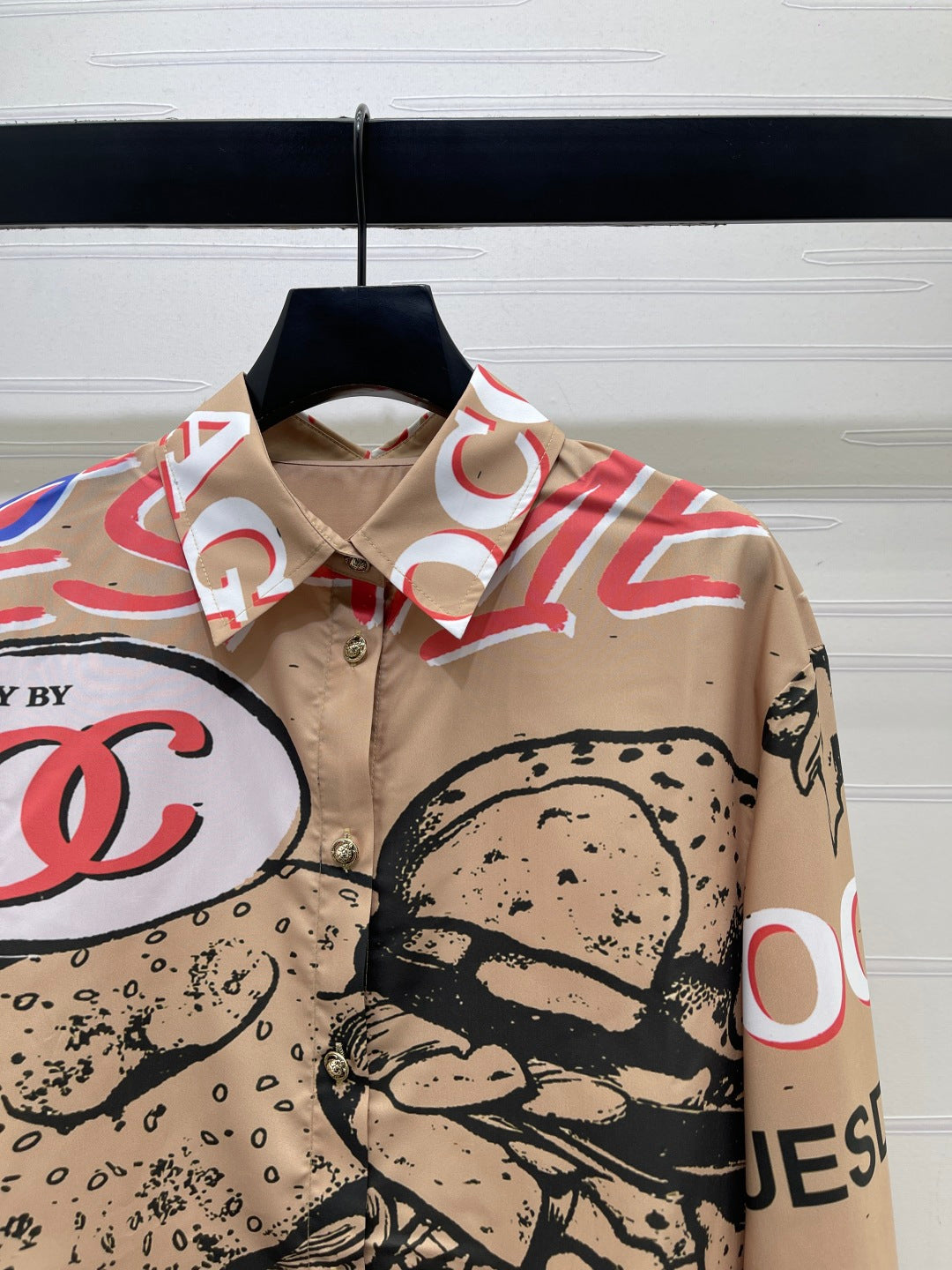 Chanel 2026 Shirt Brown Polyeste 401580
