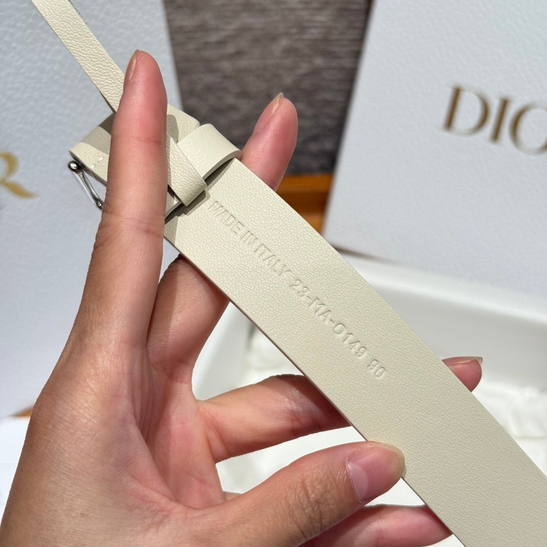 Dior 2026 Montaigne Reversible Belt 25mm Cowhide 193847