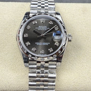Rolex Datejust Oyster 31mm Diamond Black
