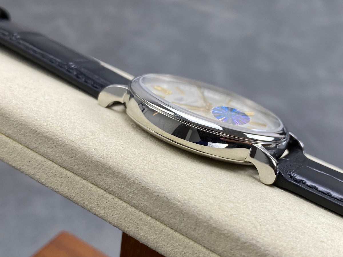 IWC Portofino 41mm Cream Dial Black Leather Strap