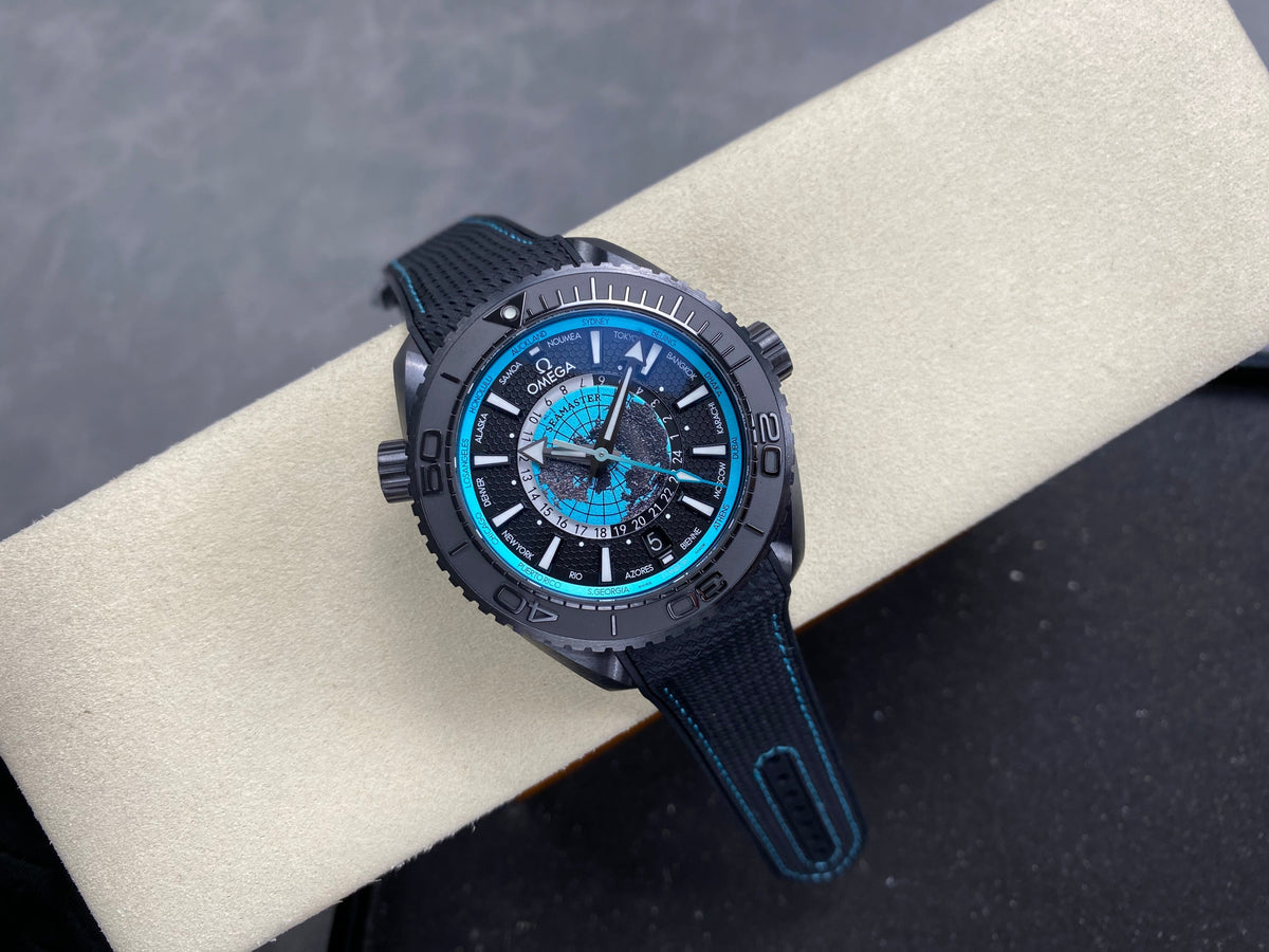 Omega Seamaster Planet Ocean Worldtimer 44mm Watch