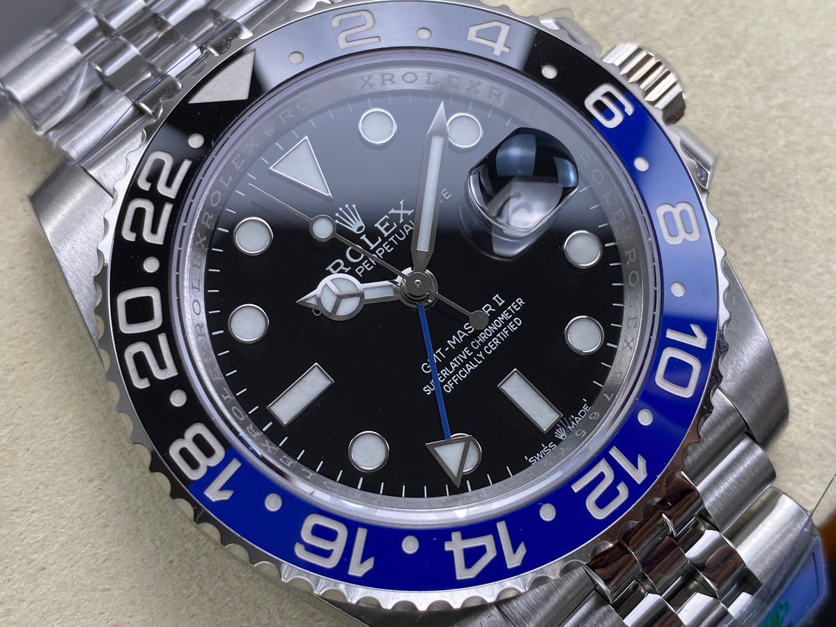 Rolex GMT- Master II Black Blue Jubilee Bracelet