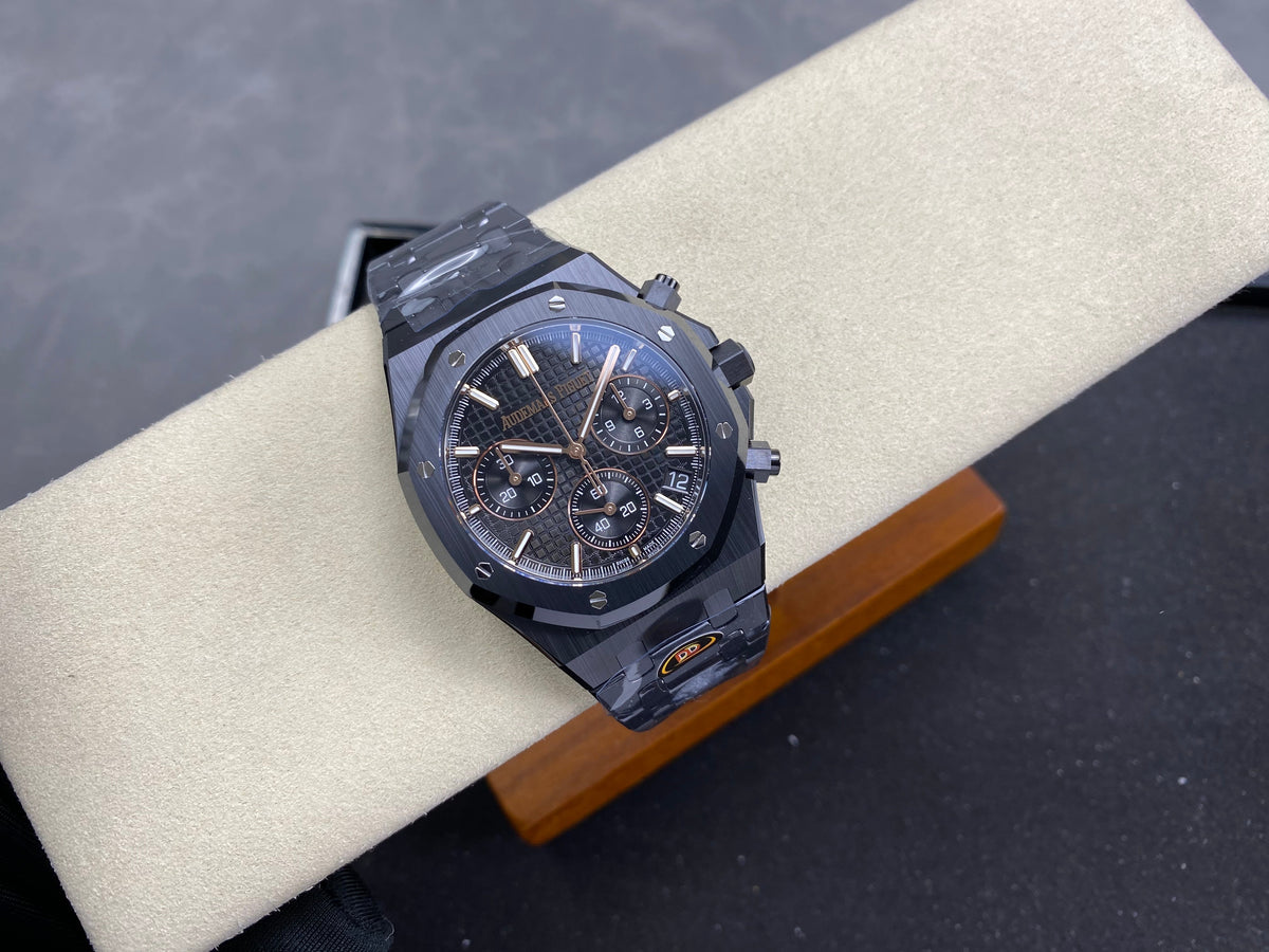 Audemars Piguet Royal Oak Chronograph 41mm Black Case Black Dial