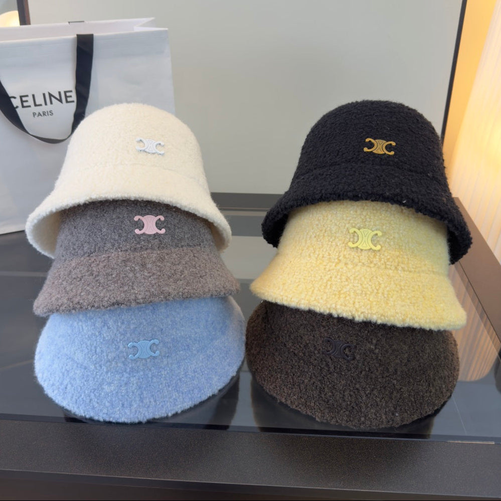 Celine Wool Bucket Hat 477544