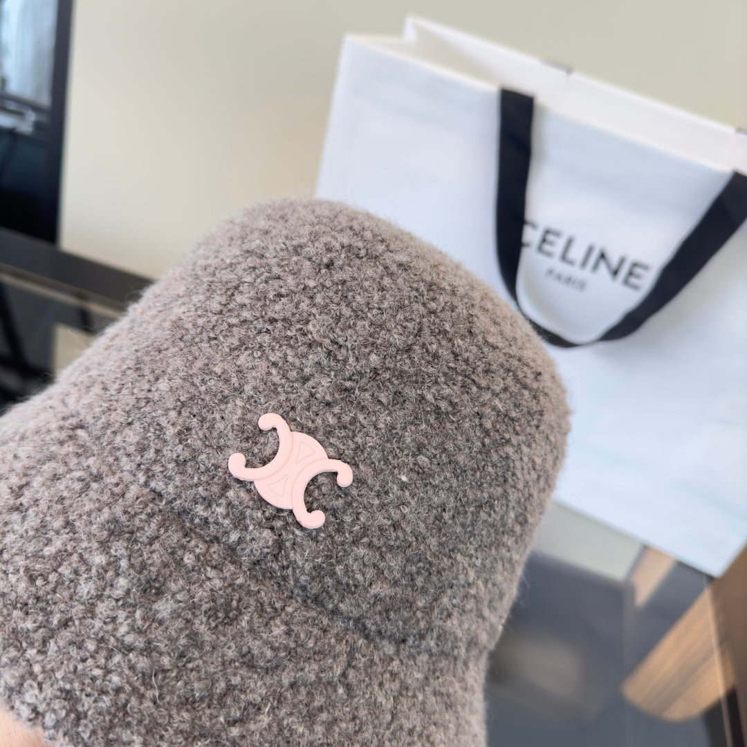 Celine Wool Bucket Hat 477544