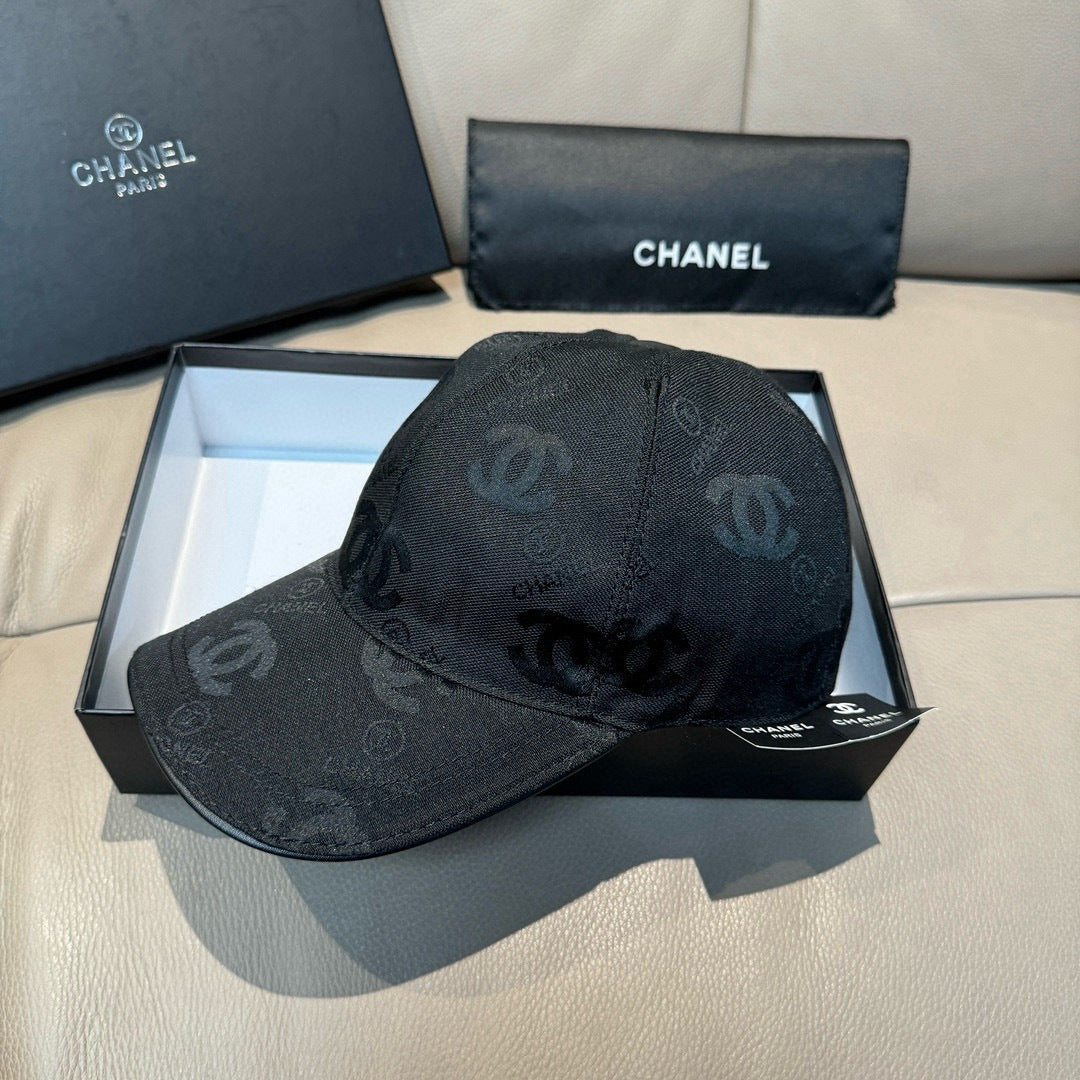 Chanel Double C Baseball Cap Cotton 323736