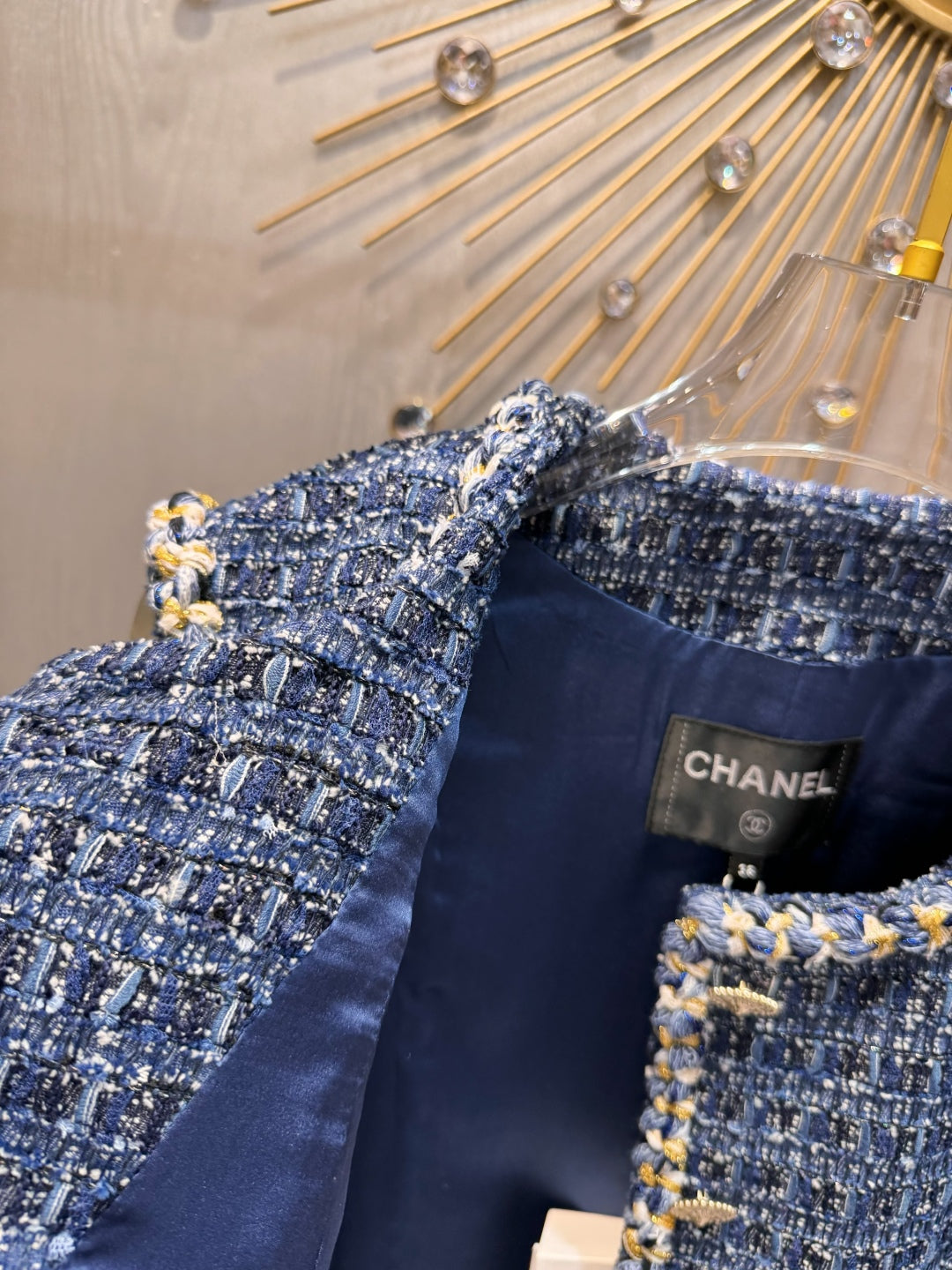 CC 25 Vest Blue Tweed 95960990