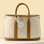 High-end Hermes 2026 Garden Party 30cm Bag Dutch Leather Canvas