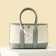 High-end Hermes 2026 Garden Party 23cm Bag Dutch Leather Canvas