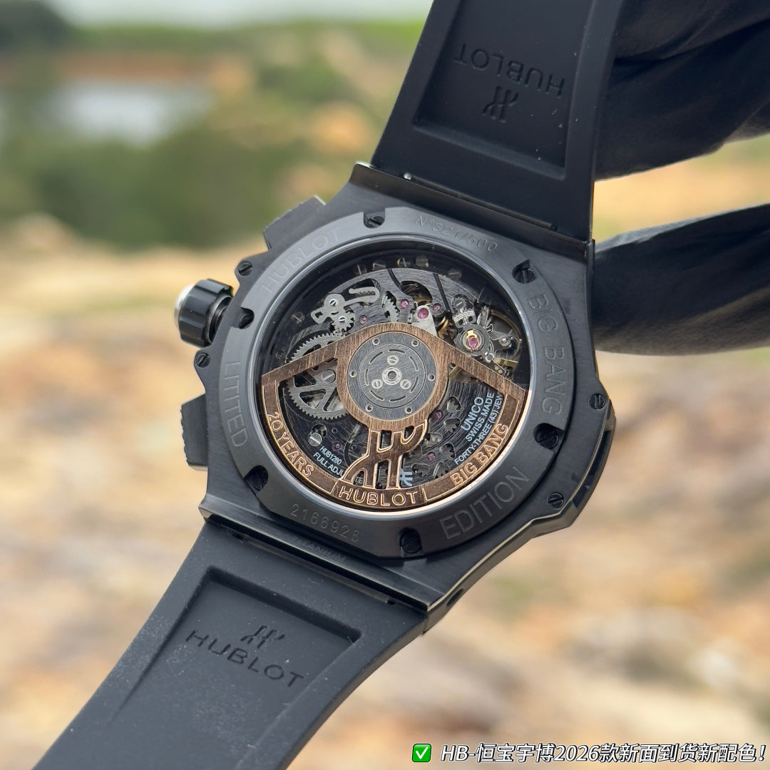 Hublot Big Bang Unico Original Unico Black Magic 43mm Watch