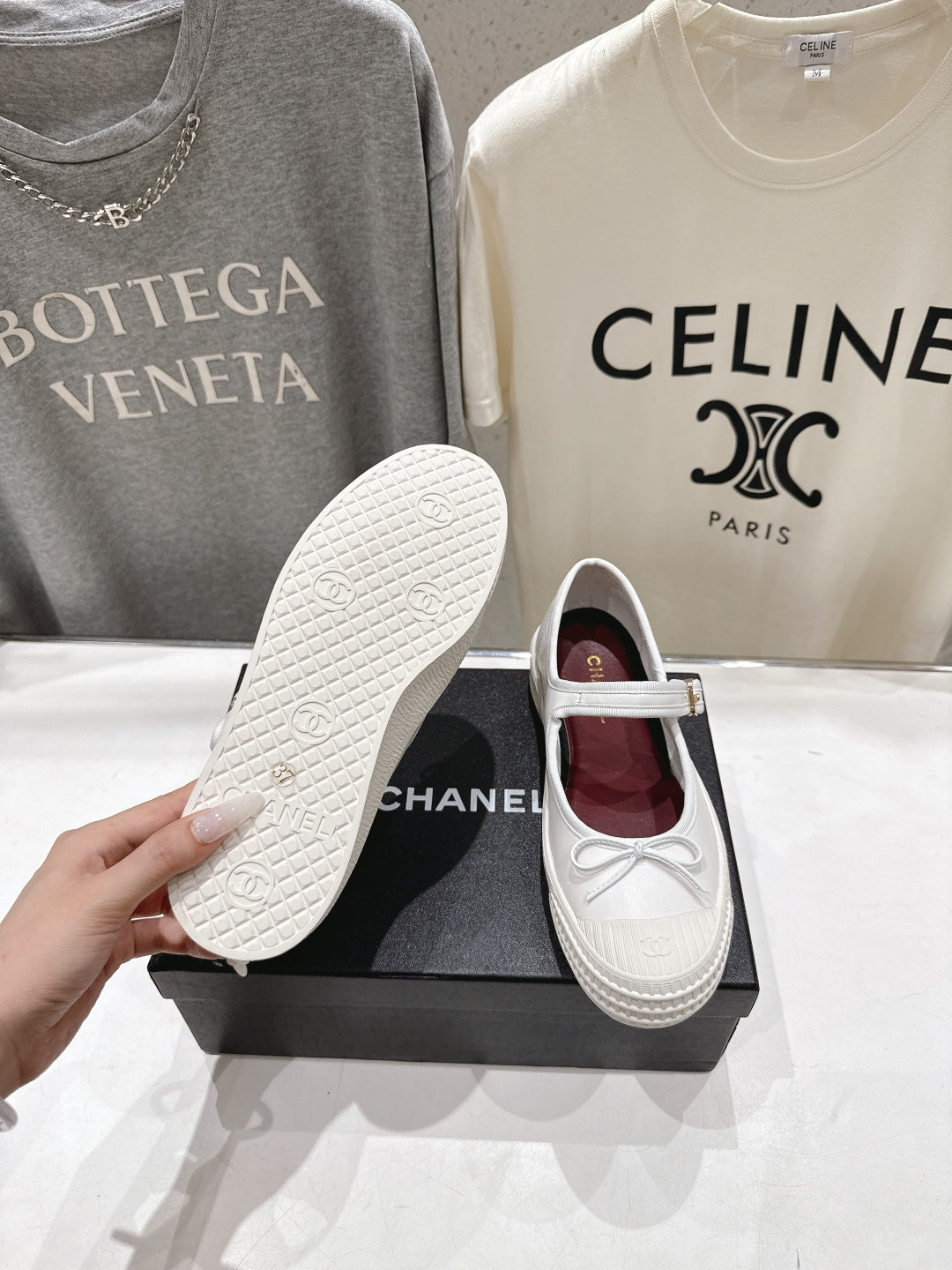 Chanel 2026 Mary Janes Shoe Calfskin 852660
