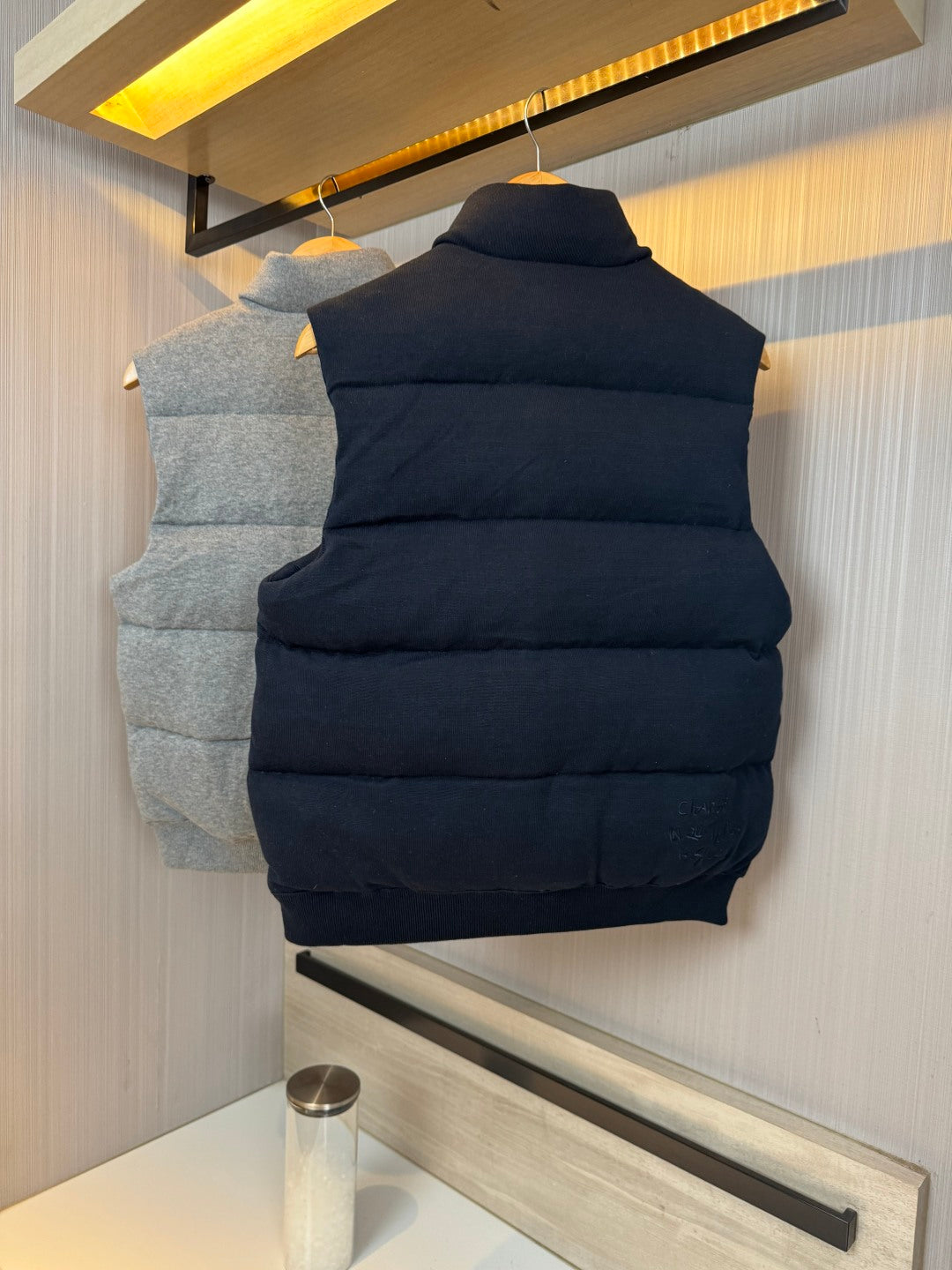 Moncler 25 Vest Wool Mix Polyester 285698