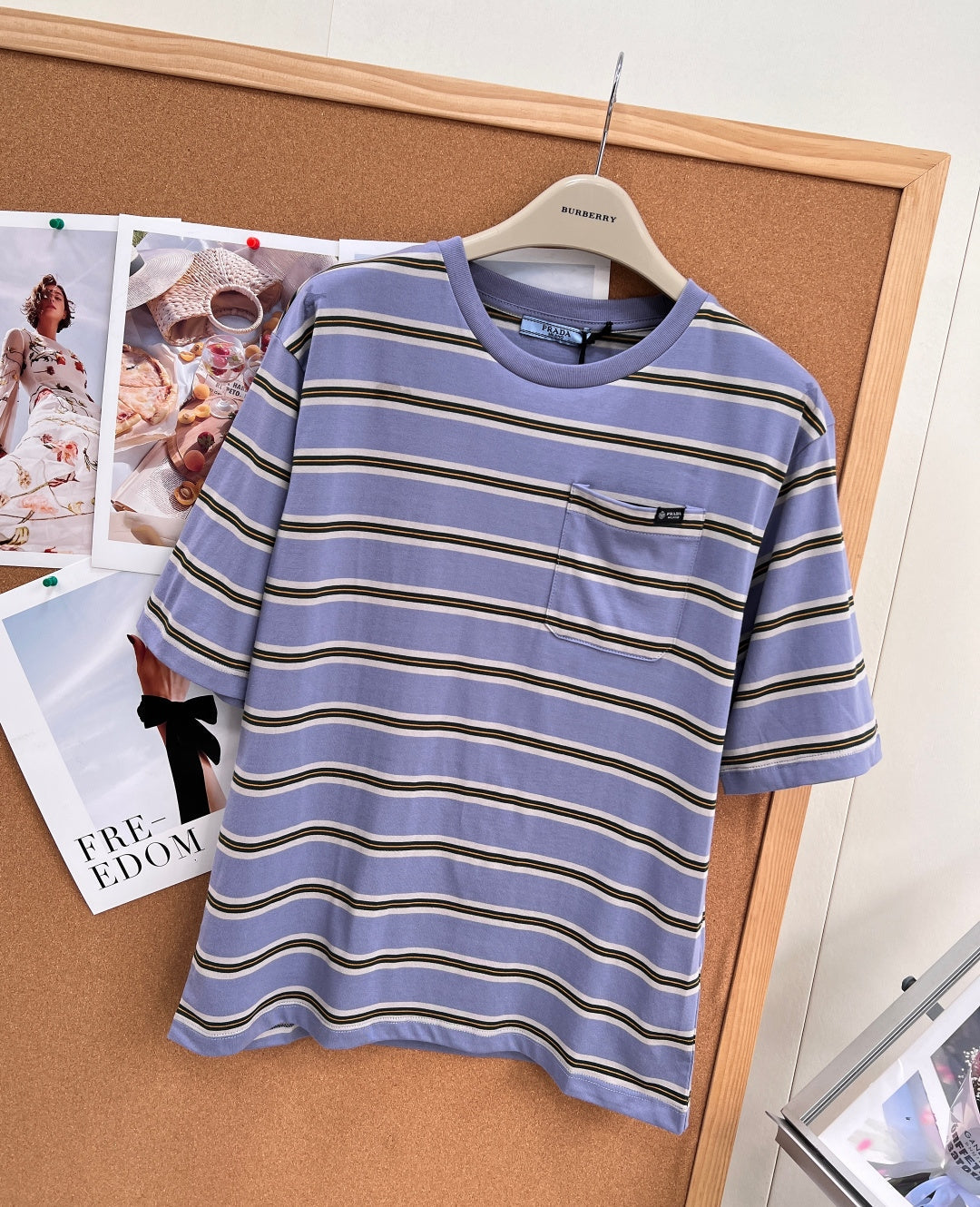 Prada 2026 Shirt Violet Cotton 655186