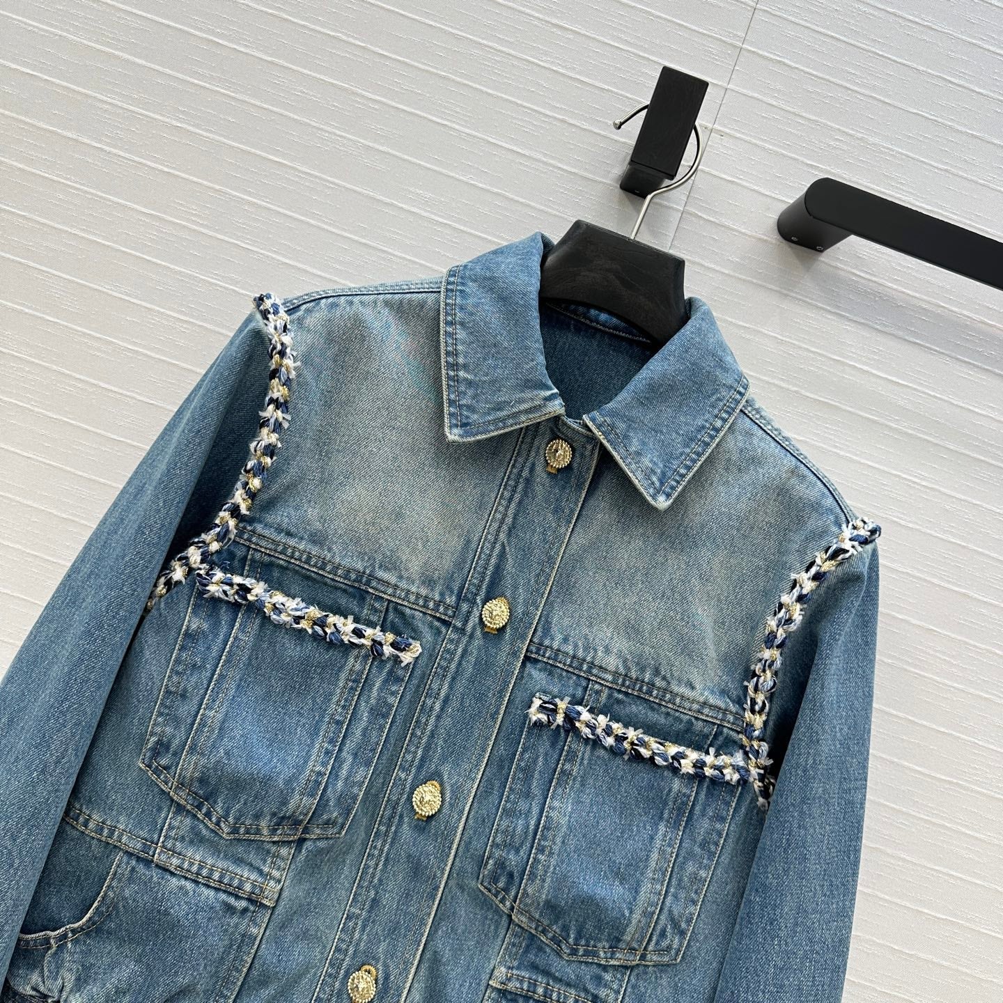 CC 25 Denim Jacket Blue Cotton