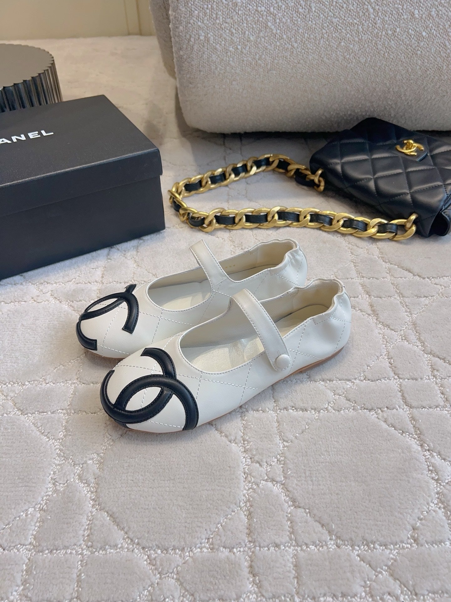 Chanel 2026 Double C Mary Jane Shoe Lambskin 850829