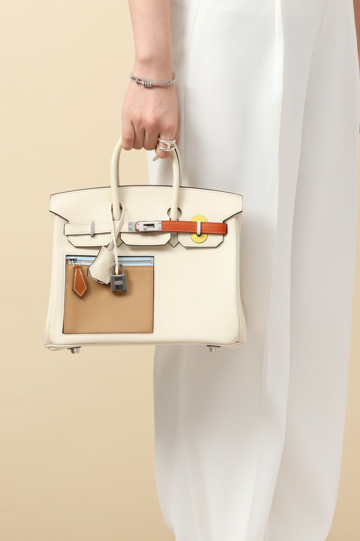 High-end Hermes 2026 Birkin Colormatic Bag 25cm Swift Calfskin