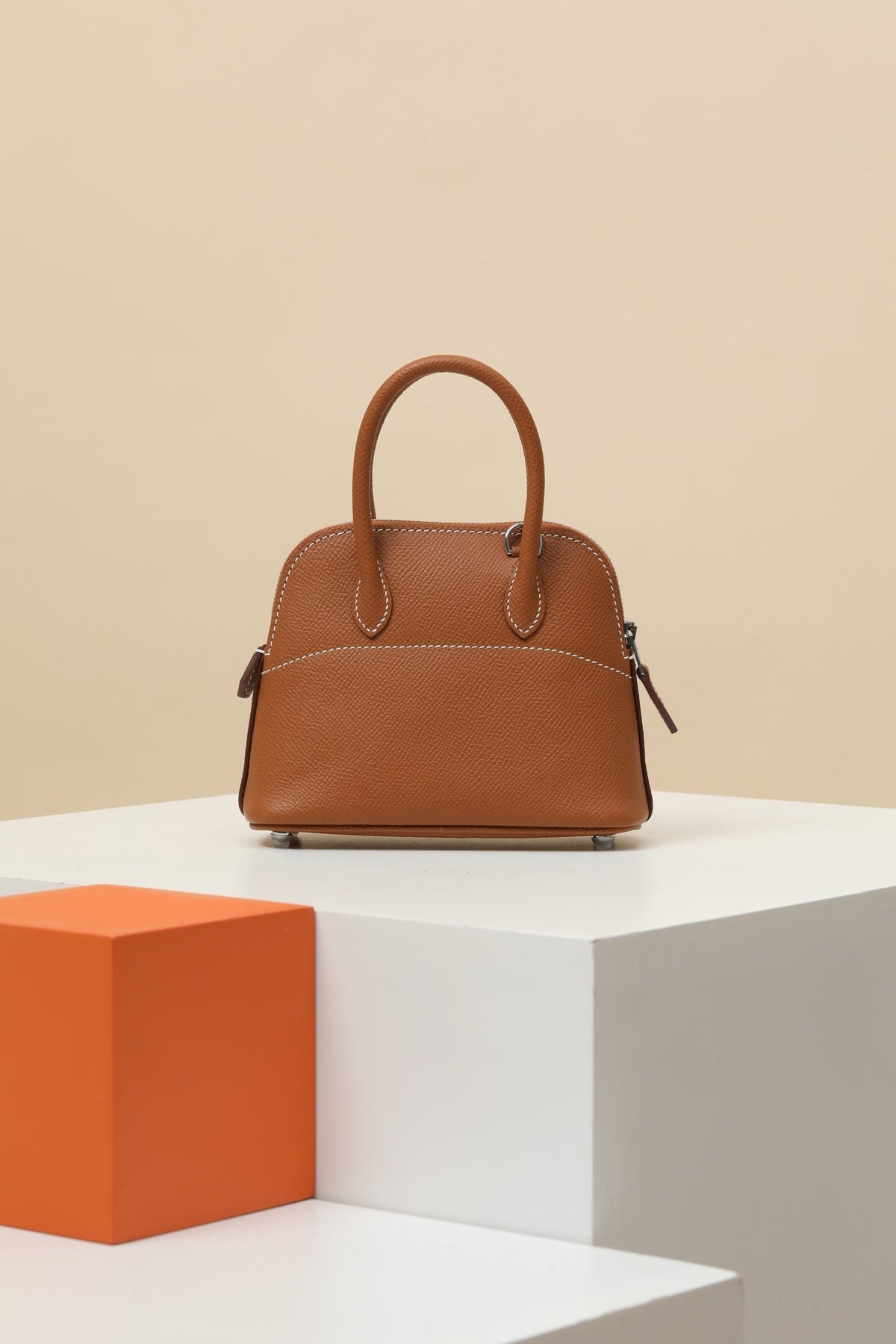High-end Hermes 2026 Mini Bolide Bag 15cm Epsom Leather