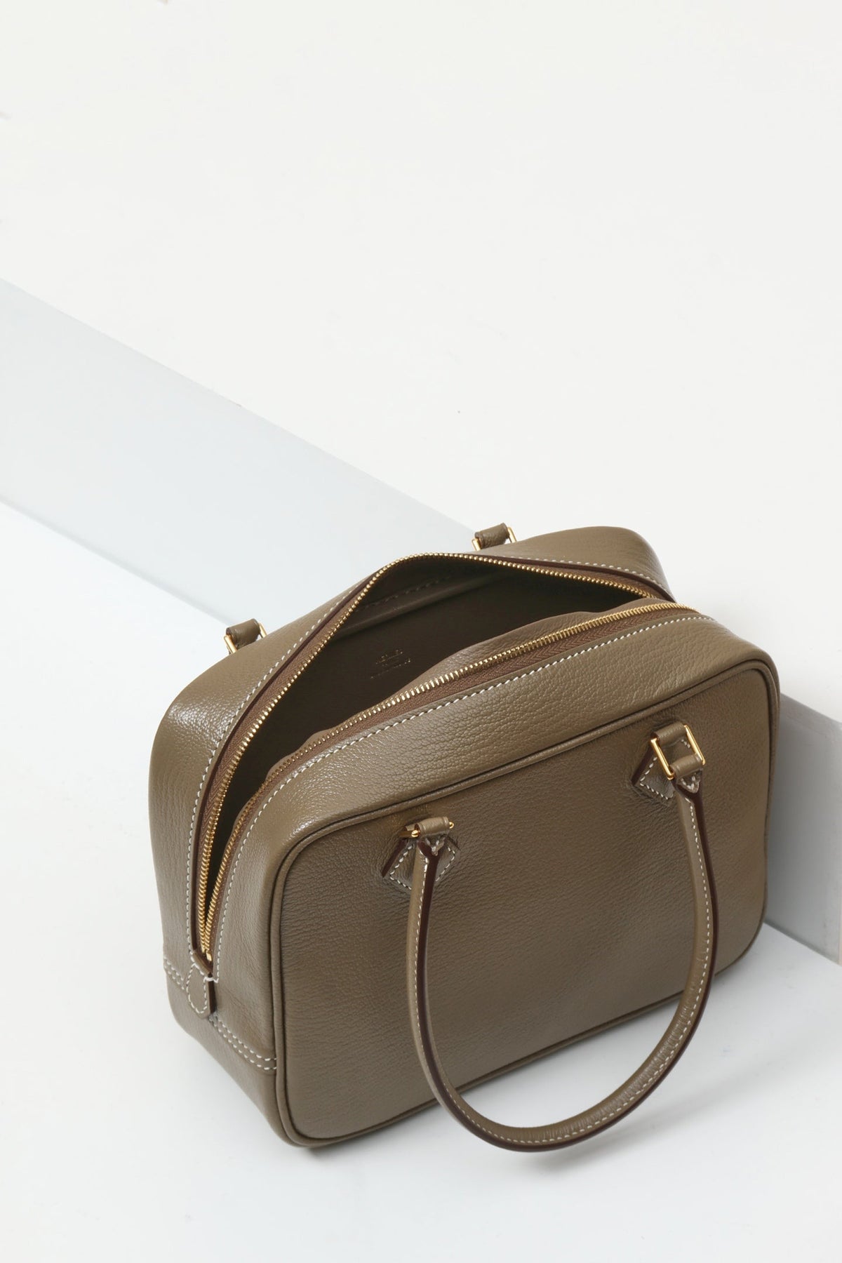 High-end Hermes 2026 Plume Bag 20cm Goatskin