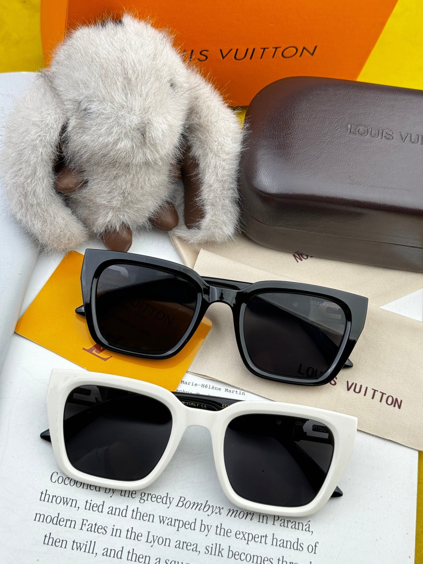 SQUARE SUNGLASSES L1551 IN ACETATE