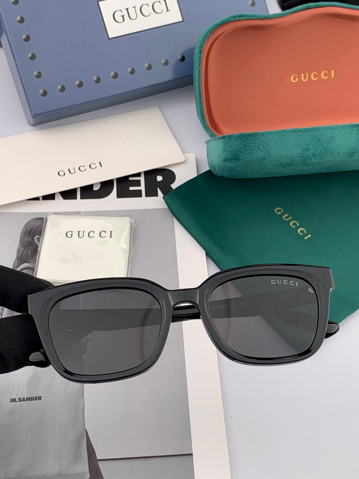 SQUARE FRAME SUNGLASSES G5108 IN ACETATE