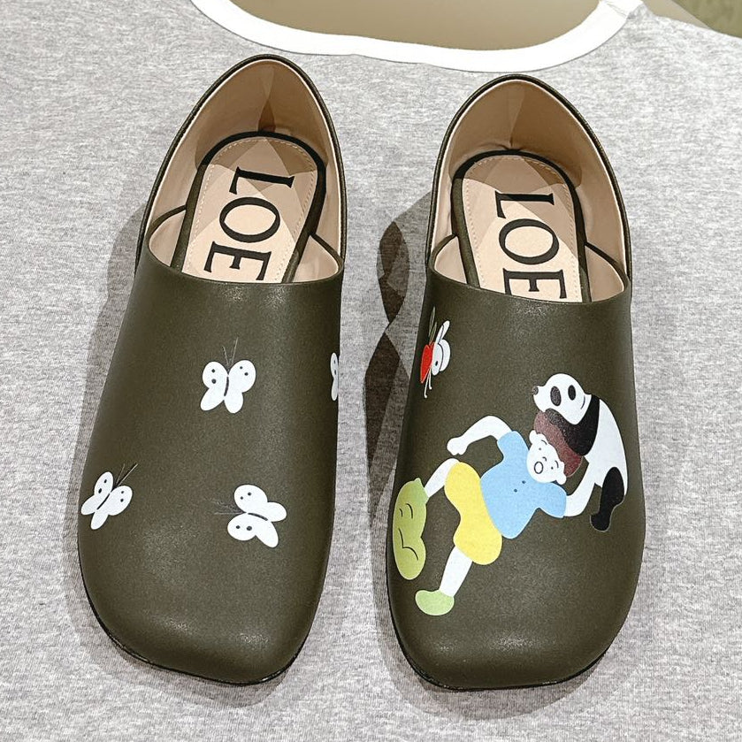 Loewe 2026 Suna Fujita Toy Loafers Sheepskin 653940