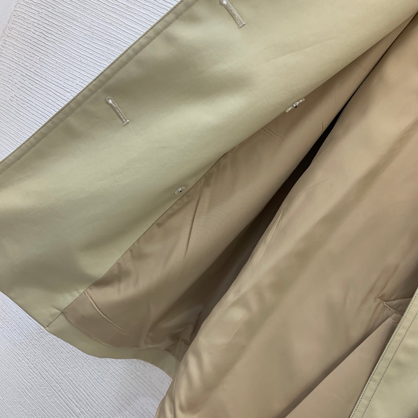 Dior 2026 Double-Breasted Coat with Belt Cotton 425781