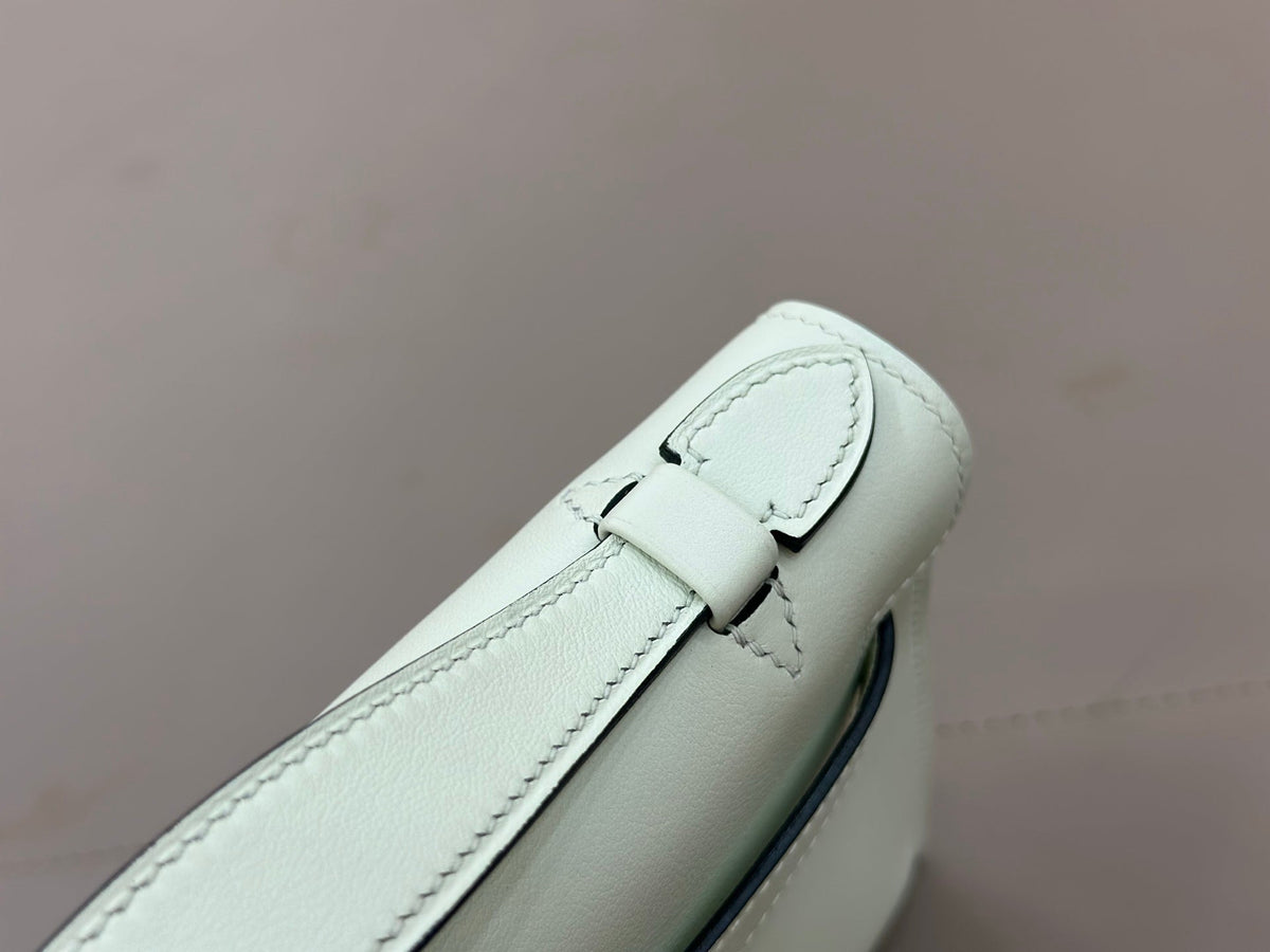 High-end Hermes 2026 Kelly Pochette 22cm Bag Swift Leather