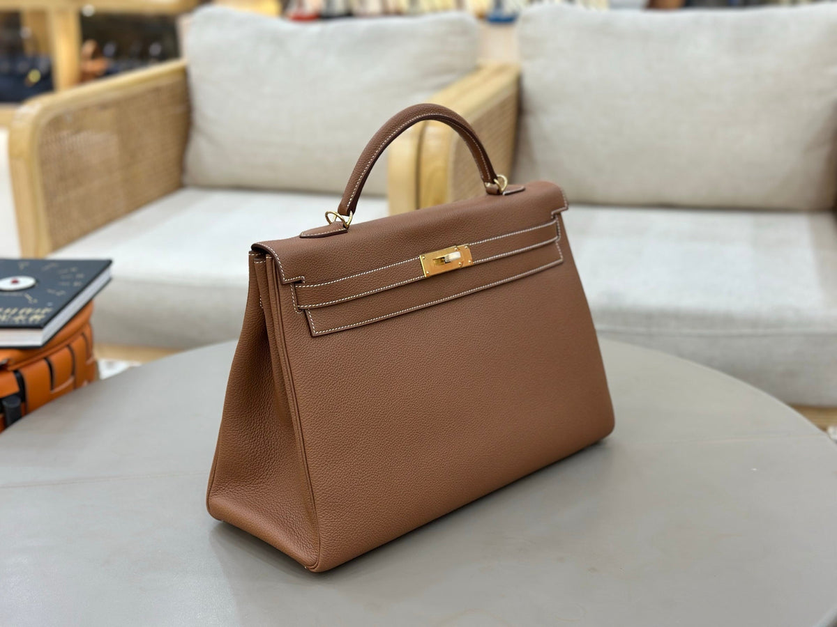 High-end Hermes 2026 Kelly Bag 40cm Togo Leather