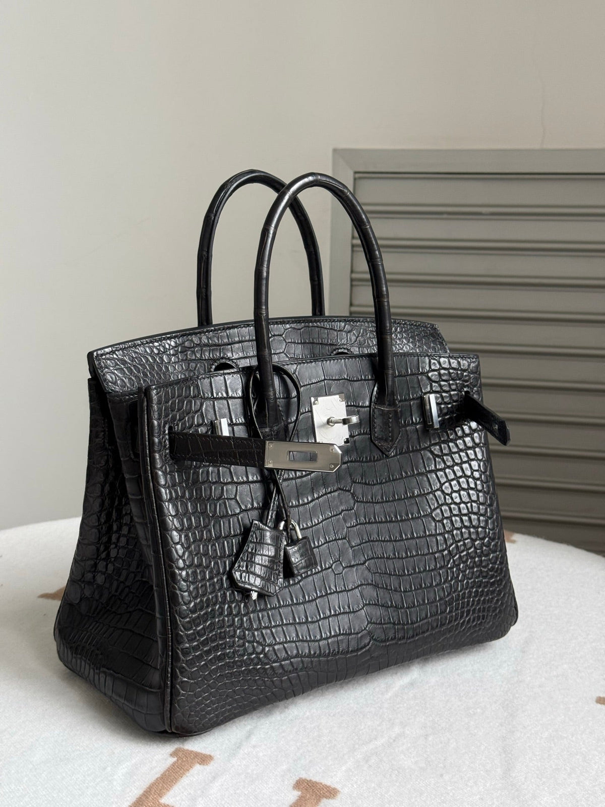 High-end Hermes 2026 Birkin Bag 30cm Crocodile Leather