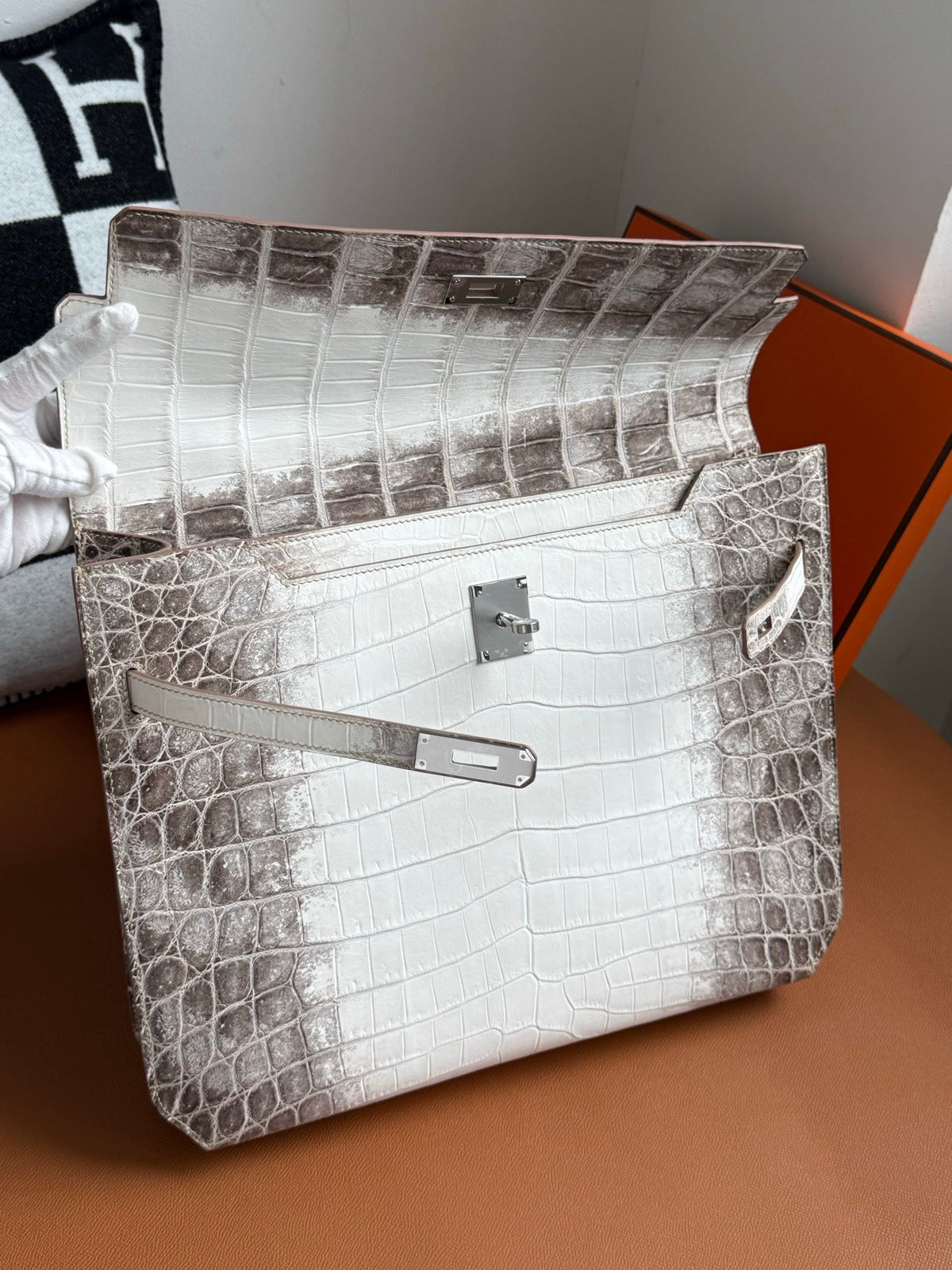 High-end Hermes 2026 Kelly Depeches 36 Briefcase Crocodile Leather