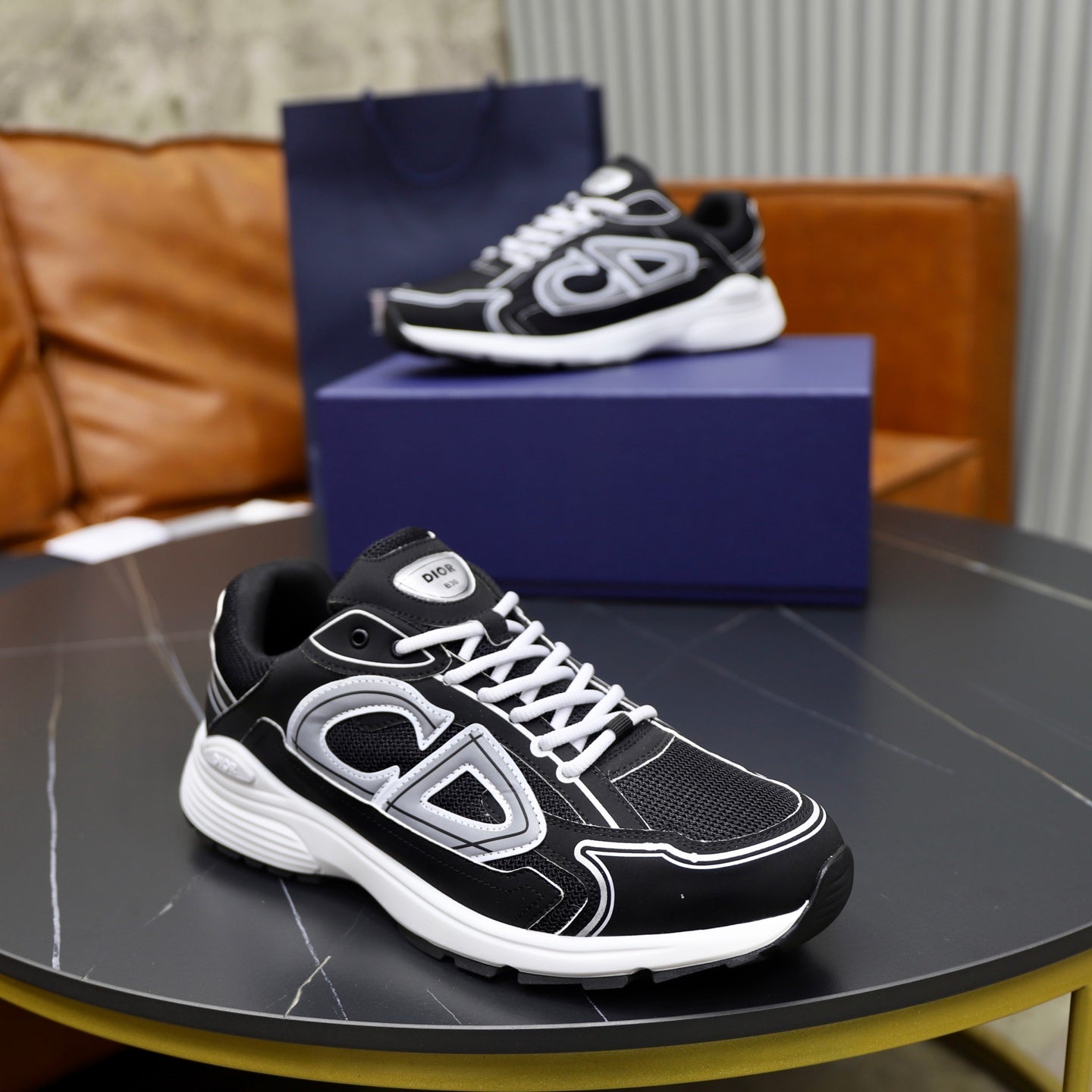 CD B30 Sneaker Black Mesh 643613