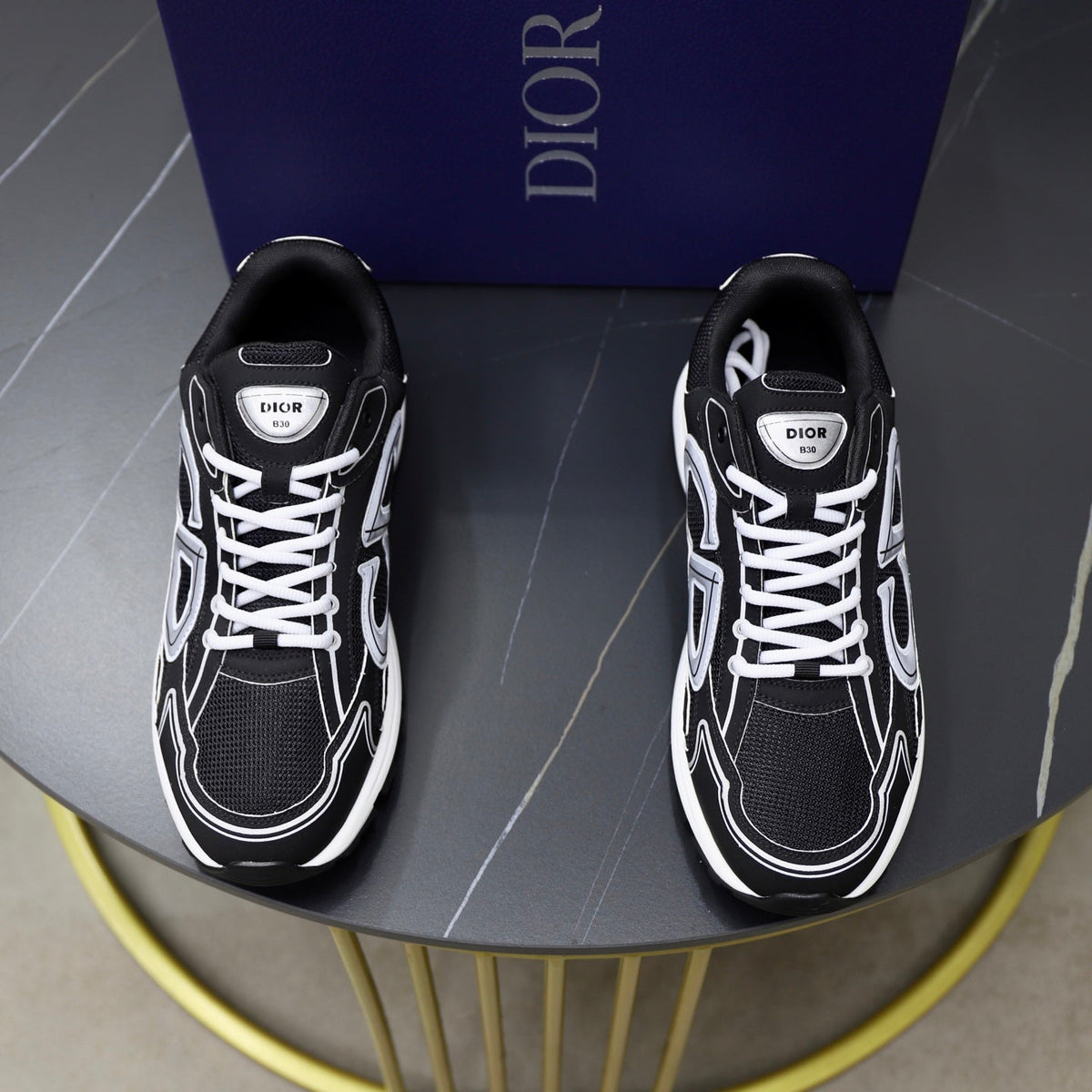 CD B30 Sneaker Black Mesh 643613