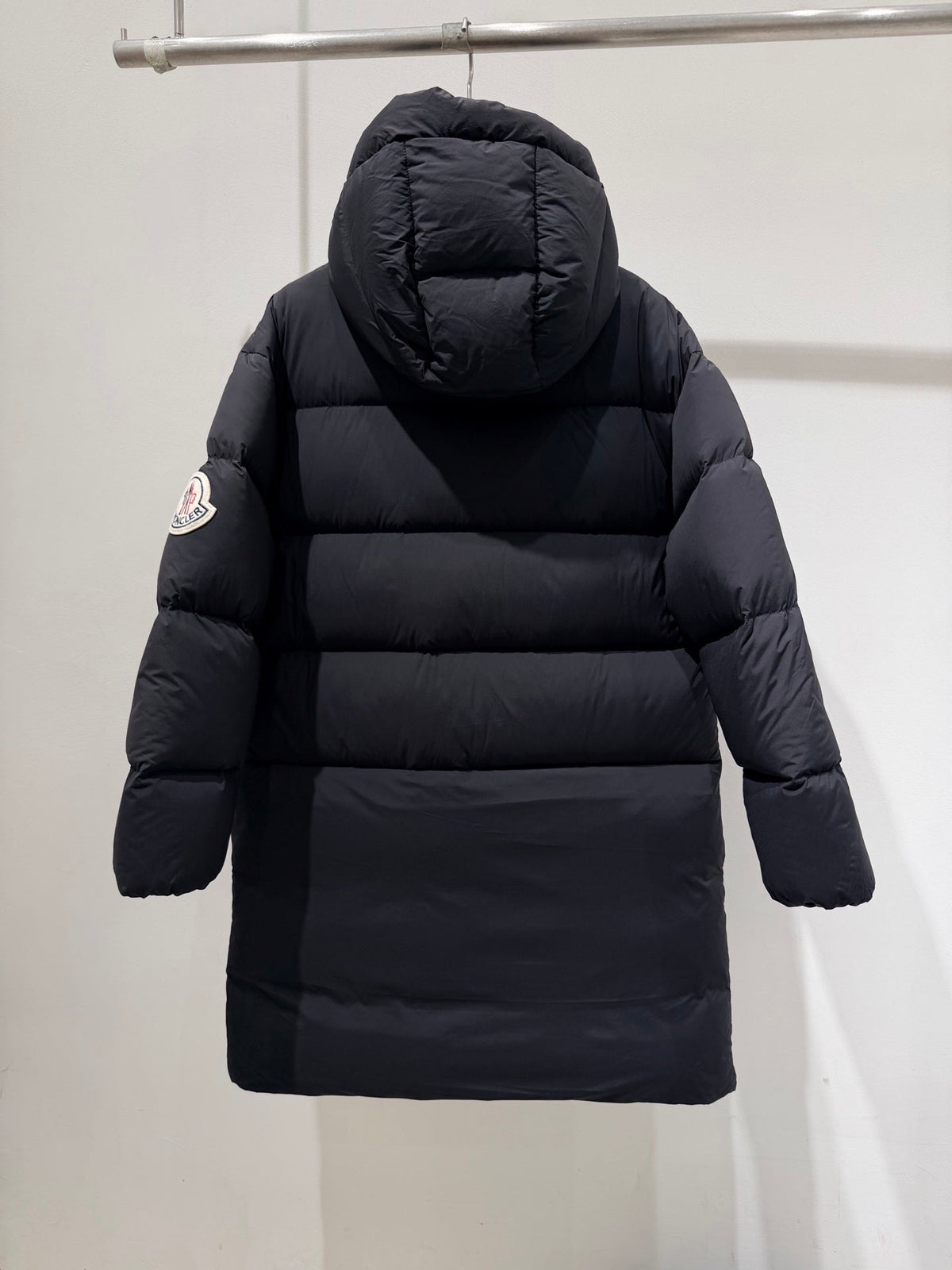 MC 2025 Long Down Coat Black Polyester