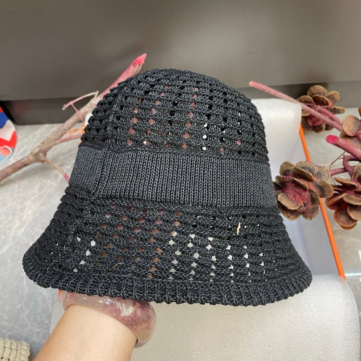 Miumiu Knitted Bucket Hat 214532