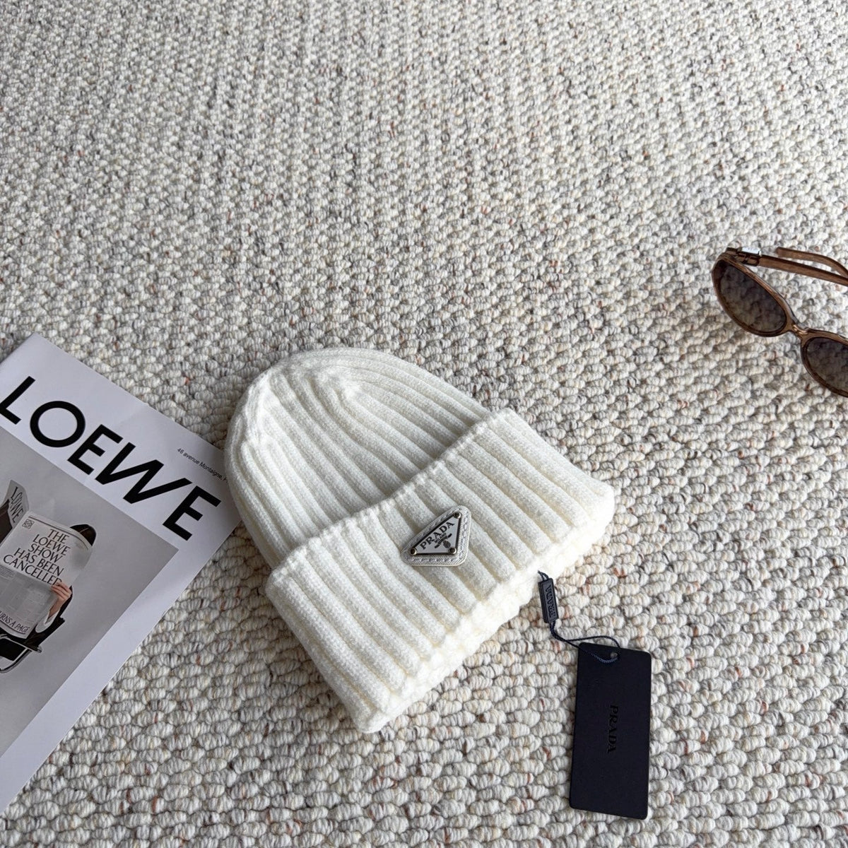 Prada Wool Hat 477736