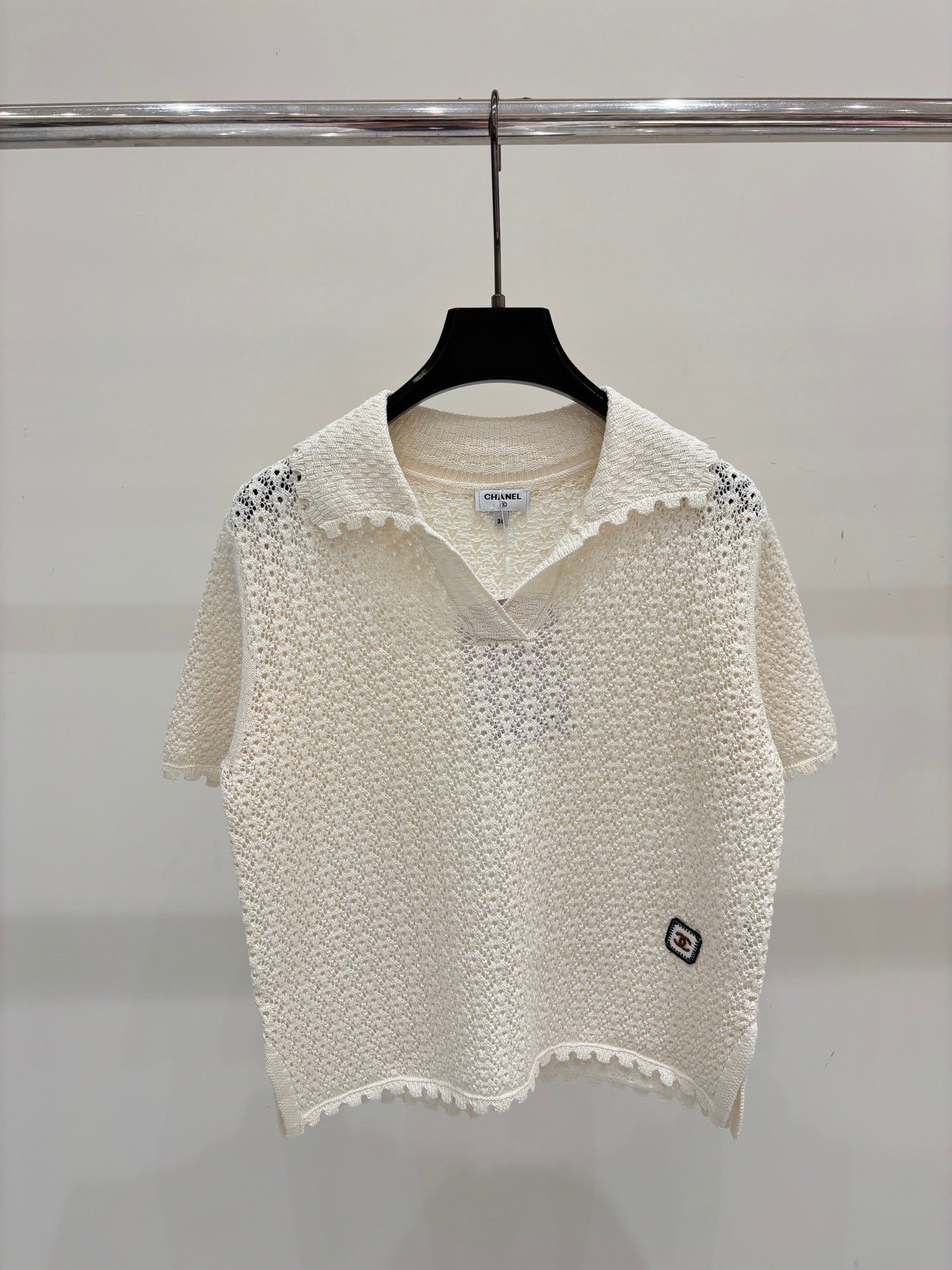 Chanel 2026 Knit Set Cream Cotton 394759
