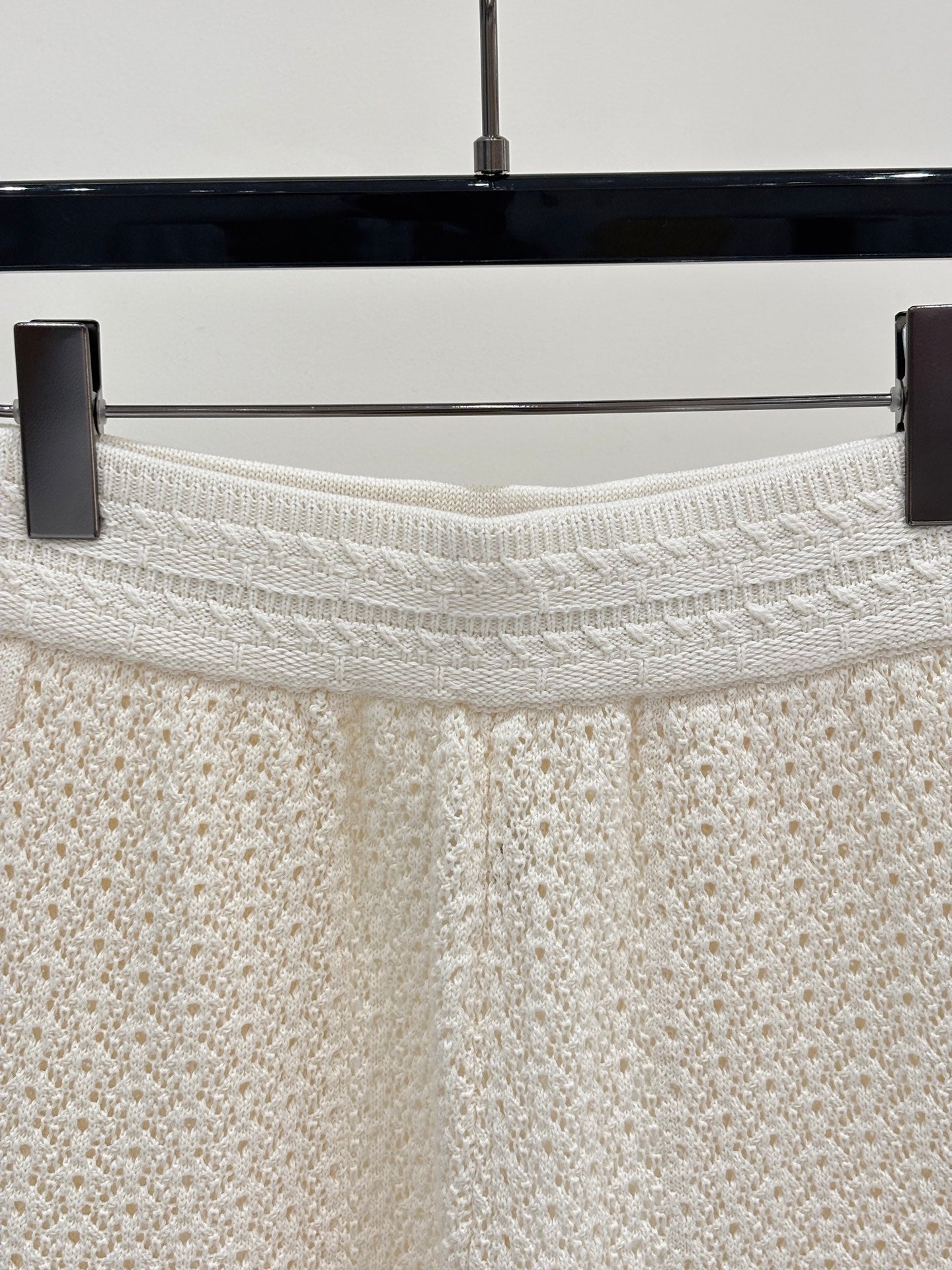 Chanel 2026 Knit Set Cream Cotton 394759