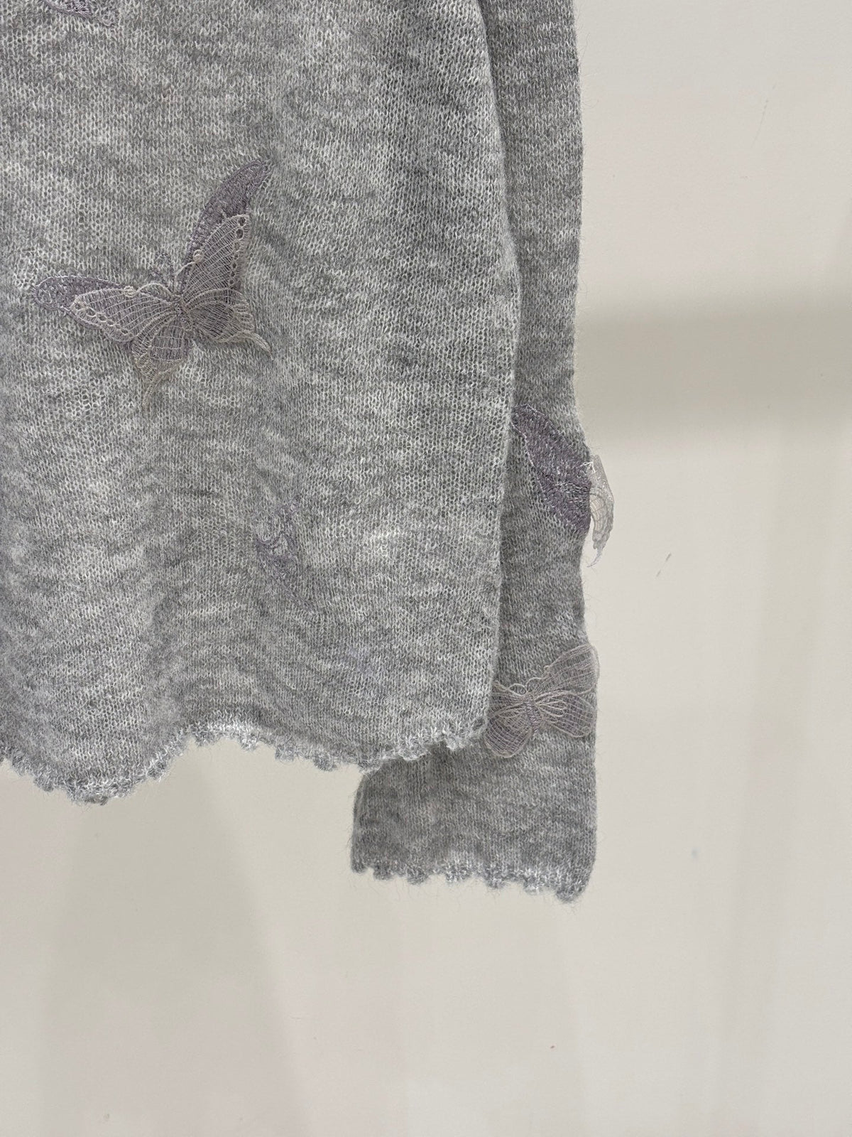 Dior 2026 Lace Butterfly Knitted Top Wool 481899