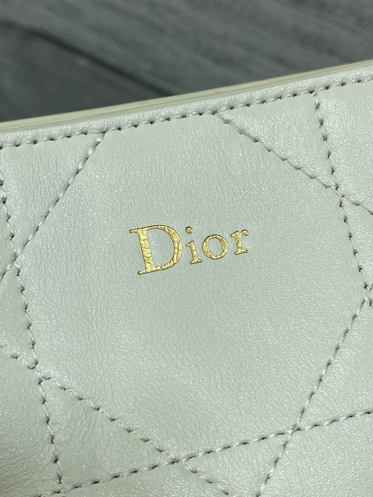 Dior 2026 Trianon Bag 21cm White Lambskin 286606