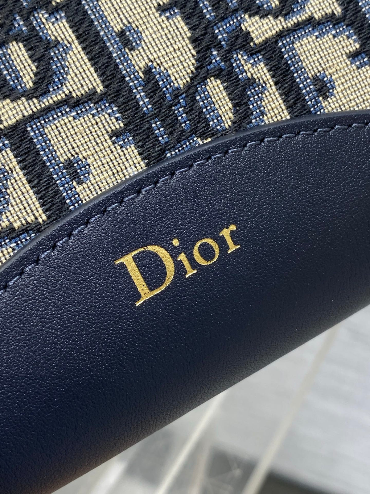 Dior 2026 Medaillon Bucket Bag 19.5cm Fabric And Grained Calfskin