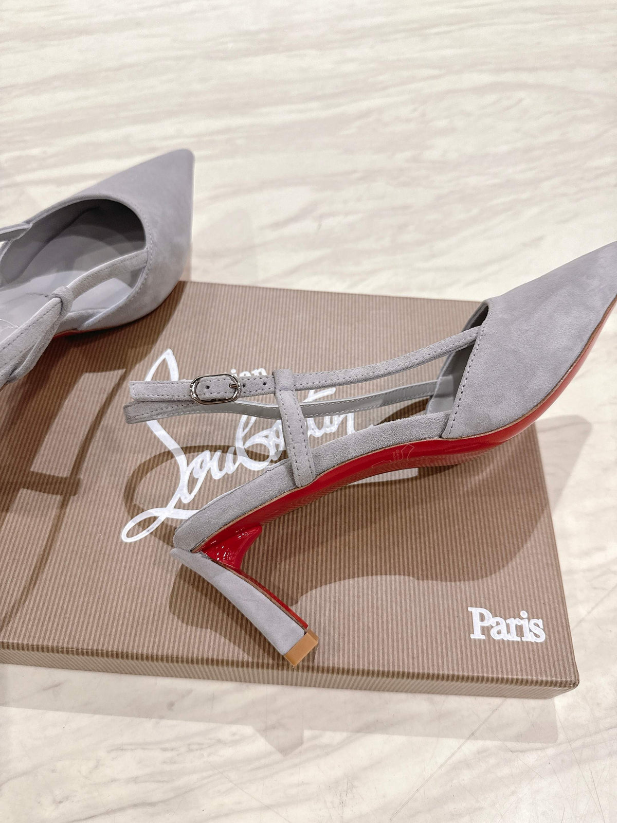 CL 25 Slingback Grey Original Fabric 335145