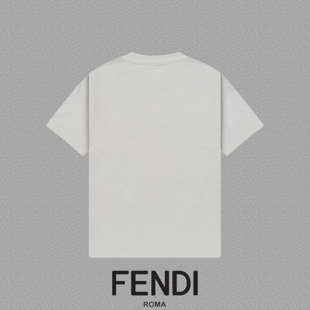 Fendi 2026 Men's Short-Sleeve T-Shirt Cotton 806105