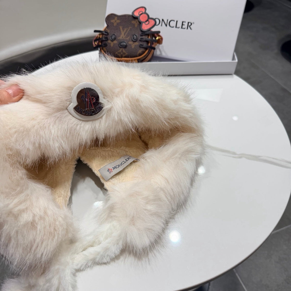 Mocler Fur Hat With Fluffy Ear Flaps