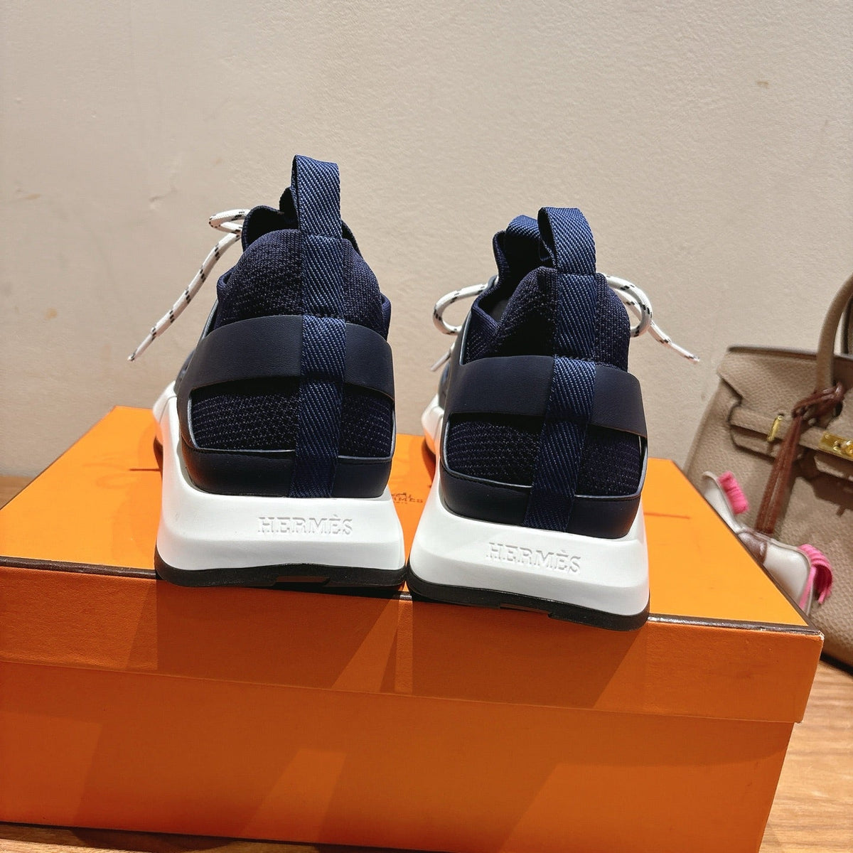 HM 25 Katana Sneaker Blue Calfskin 353500