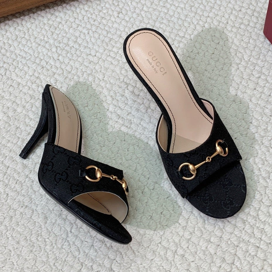 Gucci 2026 Horsebit High-heeled 85mm Sandal 896100